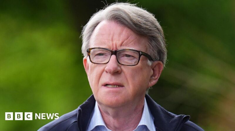 Middle-aged man with gray hair and glasses outdoors, BBC News watermark in bottom-left.