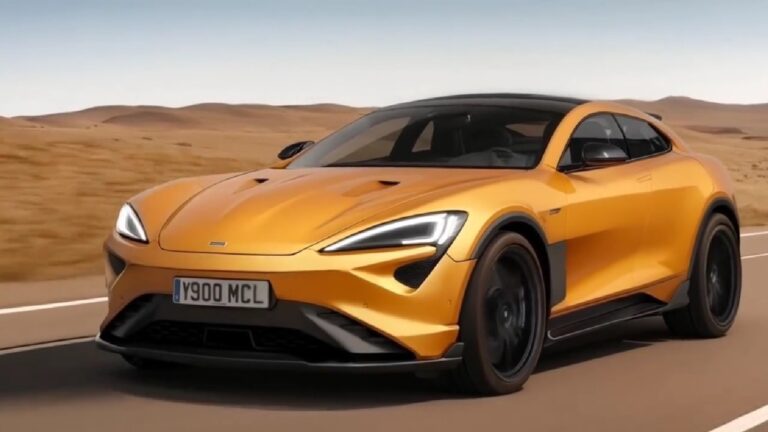 Makina sportive McLaren në rrugë