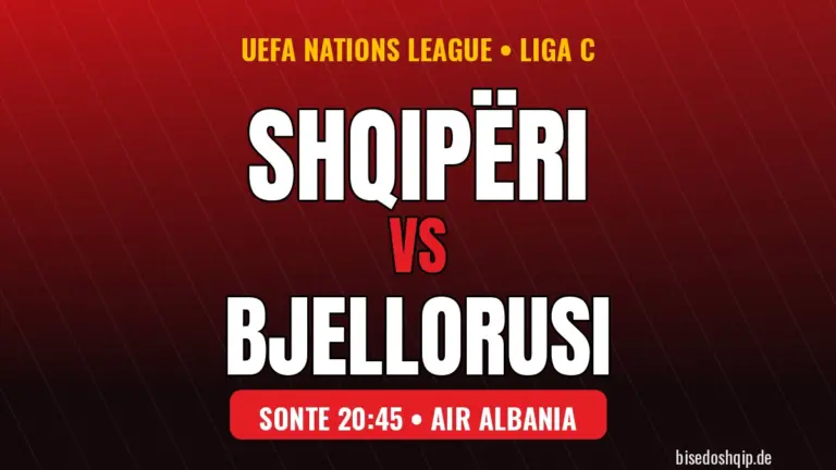 Shqipëri – Bjellorusi, Nations League, sonte në orën 20:45 në Air Albania
